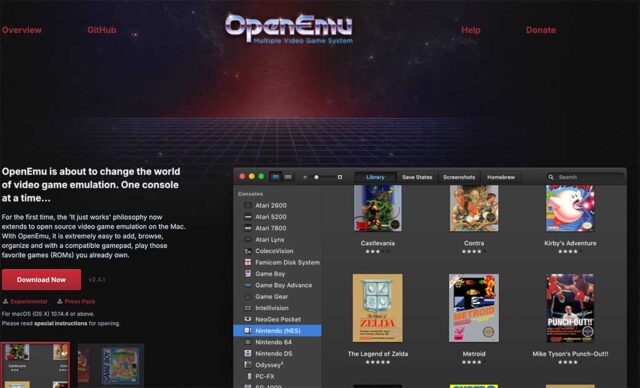 Openemu installation am Mac