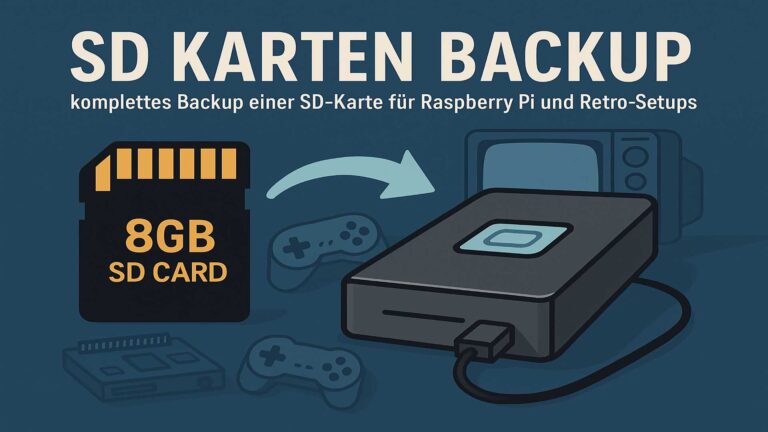 SD Karten Backup für Retro-Konsolen und Raspberry Pi