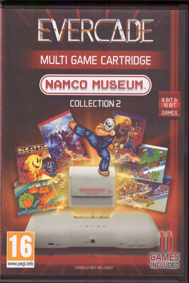 Evercade Namco Museum Collection 2 Cartridge #06 Frontcover