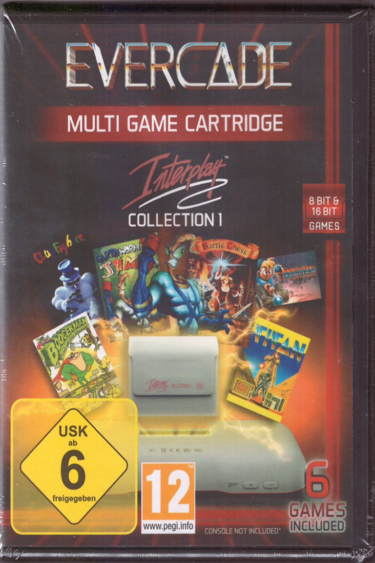 Evercade Interplay Collection 1 Cartridge #04 Frontcover