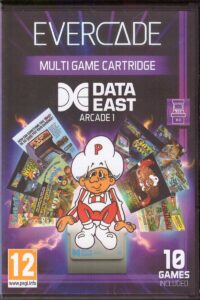 Evercade Data East Arcade 1 Cartridge #02 Frontcover