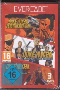 Evercade Duke Nukem Collection 2 Cartridge #34 Frontcover