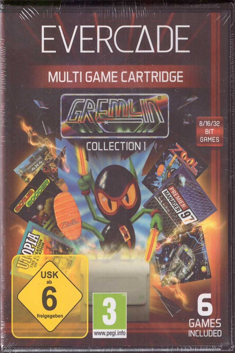 Evercade Gremlin Collection 1 Cartridge #24 Frontcover