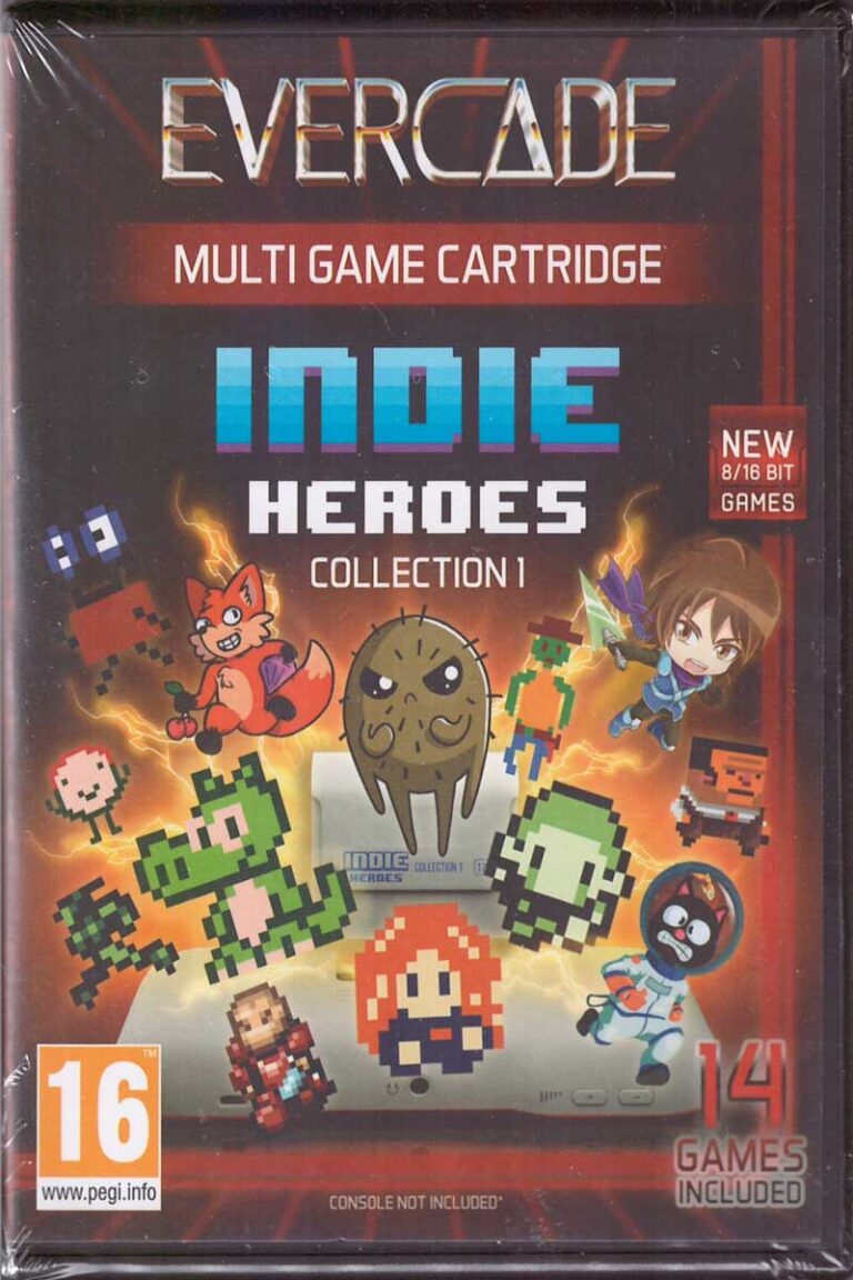 Evercade Indie Heroes Collection 1 Cartridge #17 Frontcover