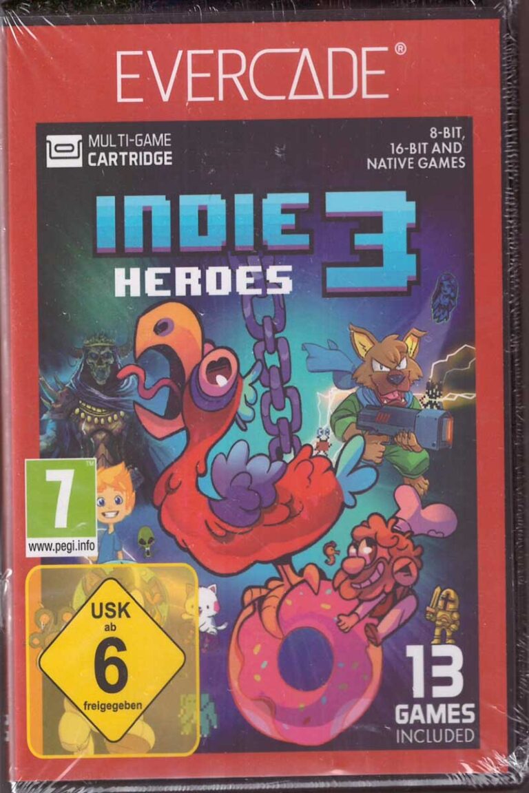 Evercade Indie Heroes Collection 3 Cartridge #37 Frontcover