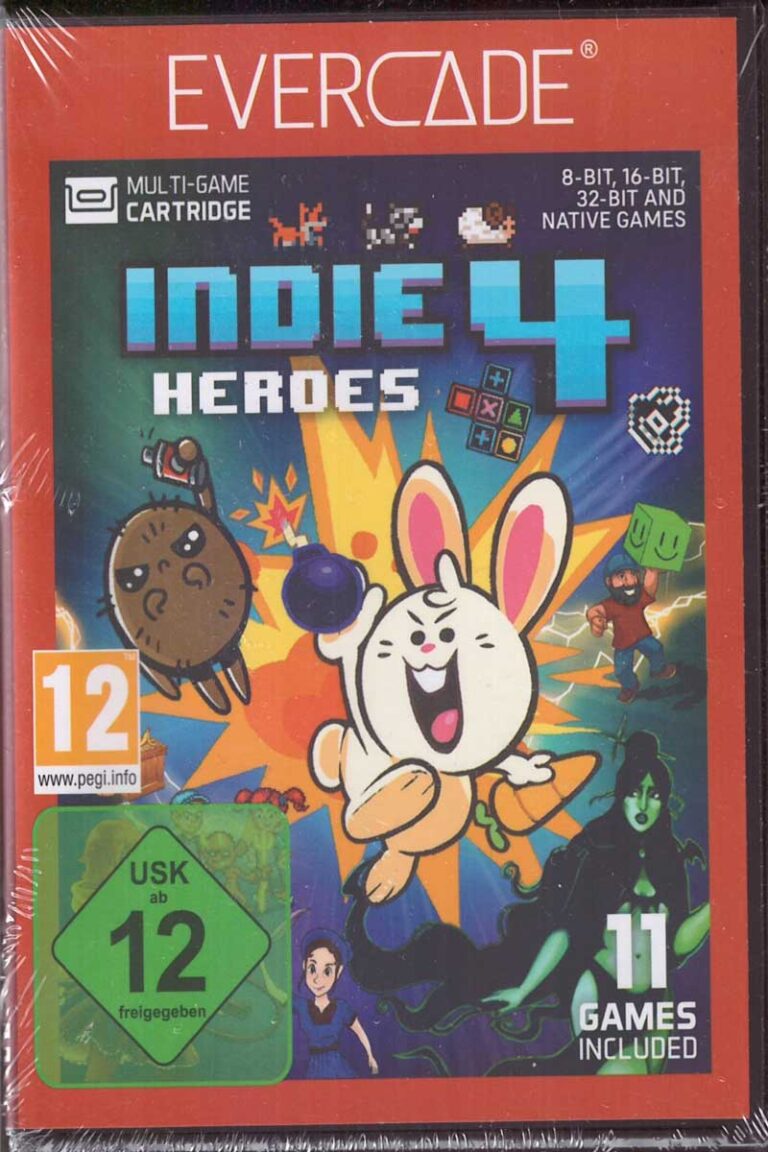 Evercade Indie Heroes Collection 4 Cartridge #43 Frontcover