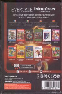 Evercade Intellivision Collection 2 #26 Rückseite