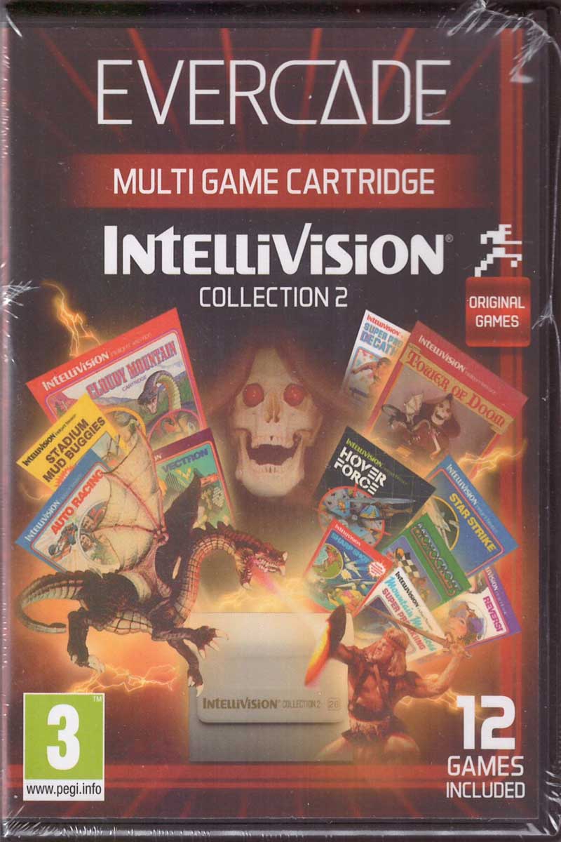 Evercade Intellivision Collection 2 Cartridge #25 Frontcover