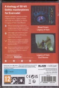 Evercade Legacy of Kain Collection #41 Rückseite