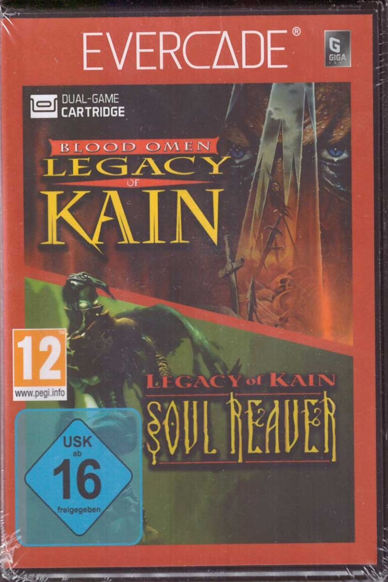 Evercade Legacy of Kain Collection Cartridge #41 Frontcover