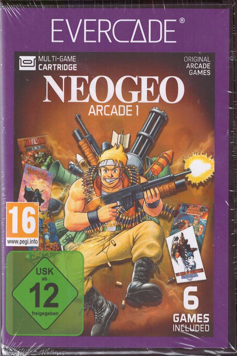 Evercade Neogeo Arcade 1 Cartridge #16 Frontcover