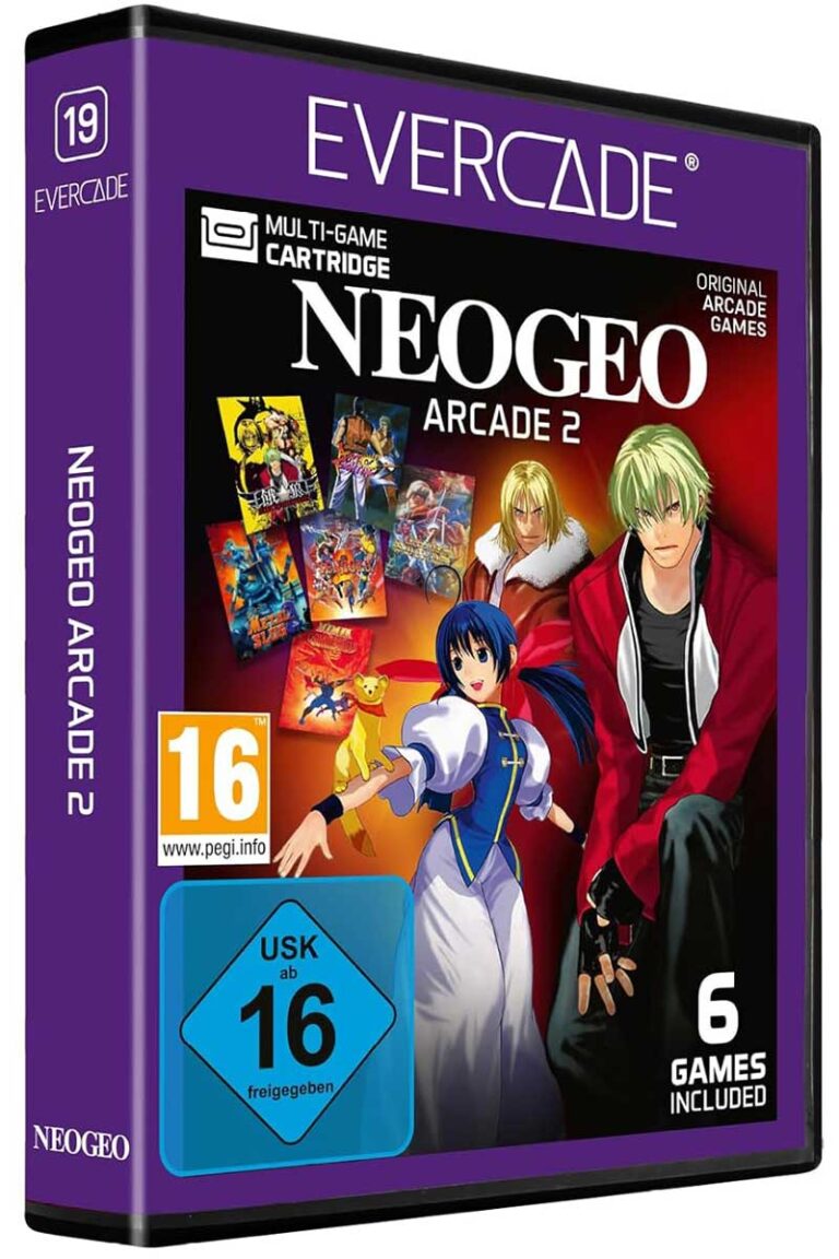 Evercade Neogeo Arcade 2 Cartridge #19 Frontcover