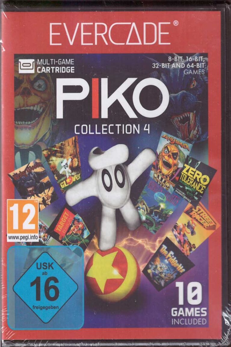 Evercade Piko Interactive Collection 4 Cartridge #39 Frontcover