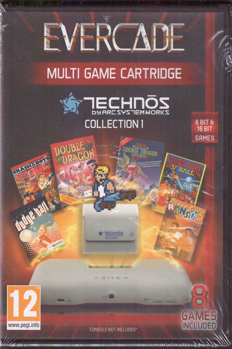 Evercade Technos Collection 1 Cartridge #10 Frontcover