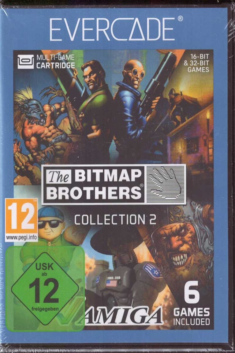 Evercade The Bitmap Brother Collection 2 Cartridge #08 Frontcover