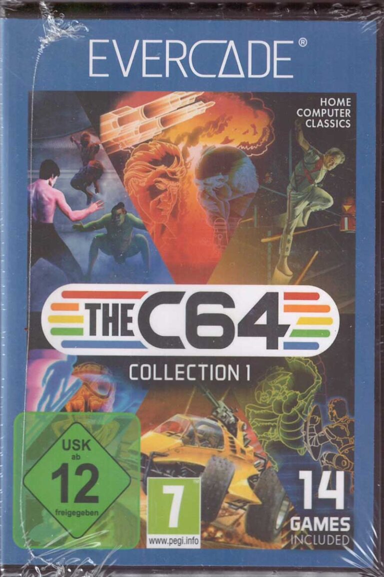 Evercade The C64 Collection 1 Cartridge #01 Frontcover