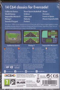 Evercade The C64 Collection 2 #02 Rückseite