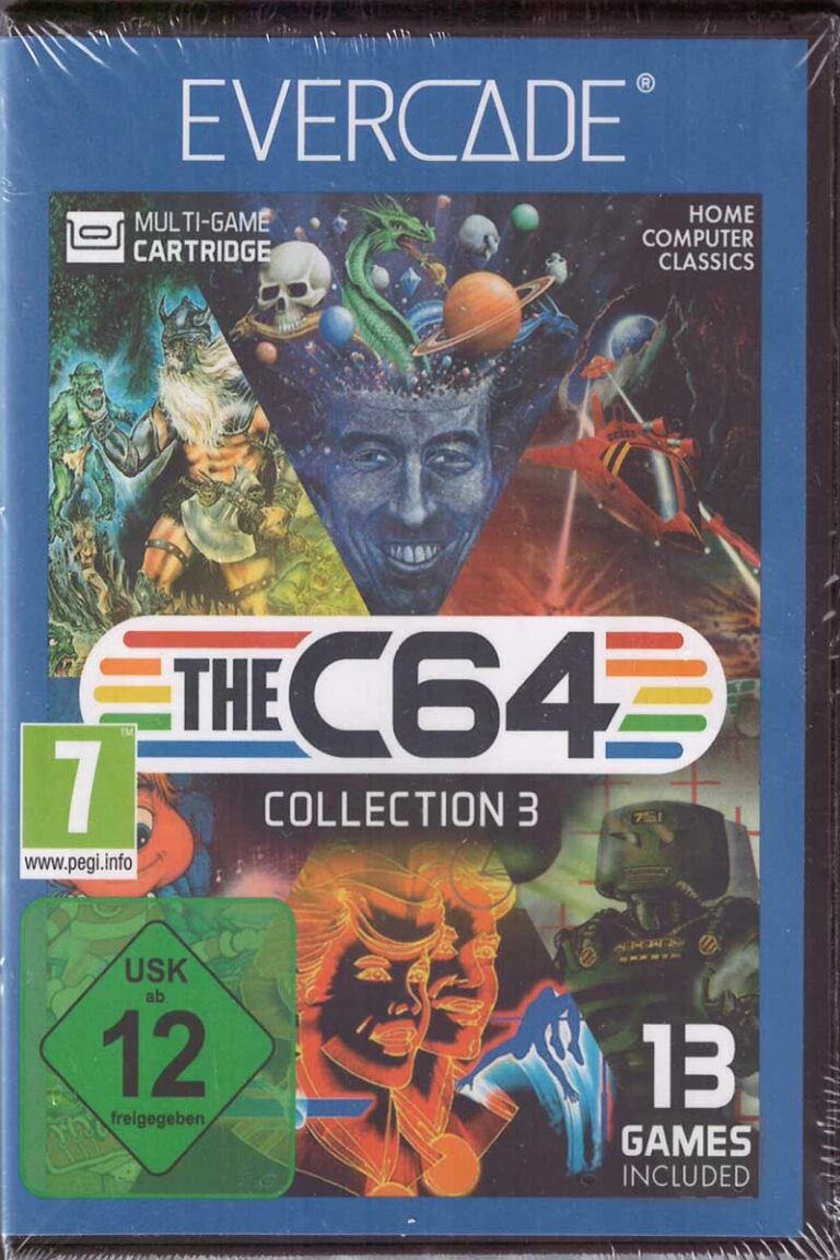 Evercade The C64 Collection 3 Cartridge #06 Frontcover