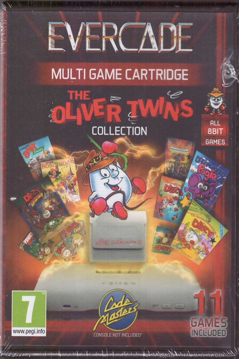 Evercade The Oliver Twins Collection Cartridge #12 Frontcover