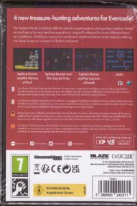 Evercade The Sydney Hunter Collection #30 Rückseite