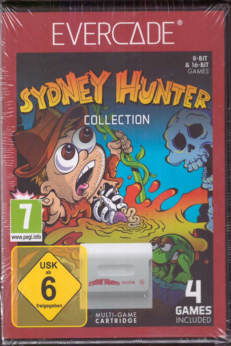 Evercade The Sydney Hunter Collection Cartridge #30 Frontcover
