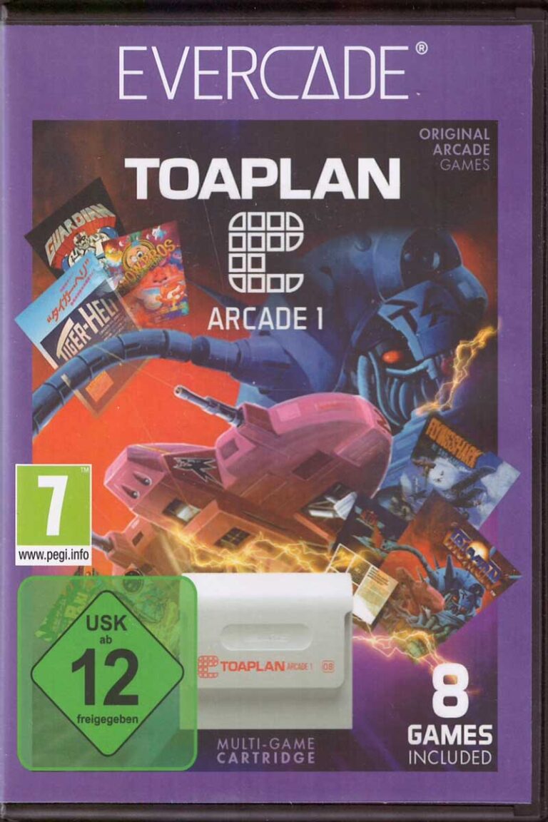 Evercade Toaplan Arcade 1 Cartridge #08 Frontcover