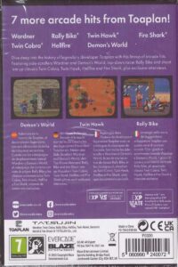 Evercade Toaplan Arcade 2 #09 Rückseite