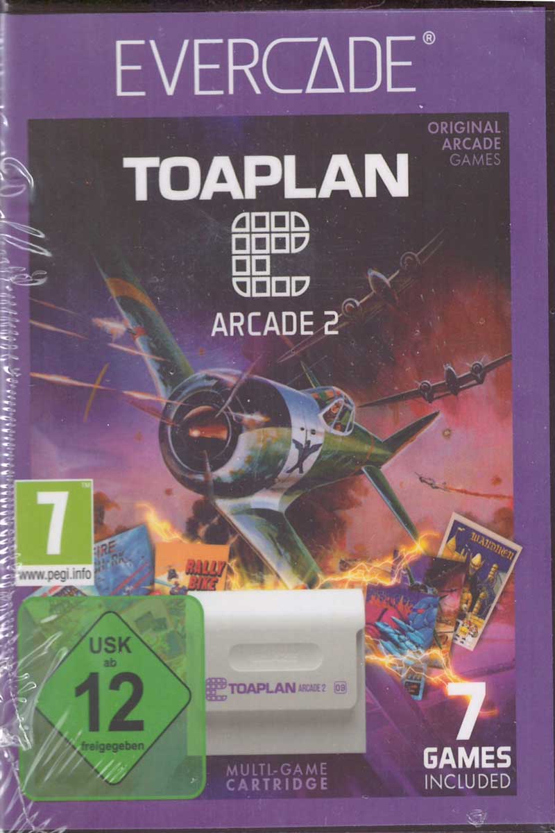 Evercade Toaplan Arcade 2 Cartridge #09 Frontcover