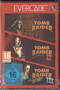 Evercade Tomb Raider Collection 1 Cartridge #40 Frontcover