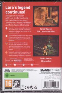 Evercade Tomb Raider Collection 2 #45 Rückseite