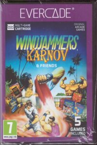 Evercade Windjammers, Karnov & Friends Cartridge #15 Frontcover
