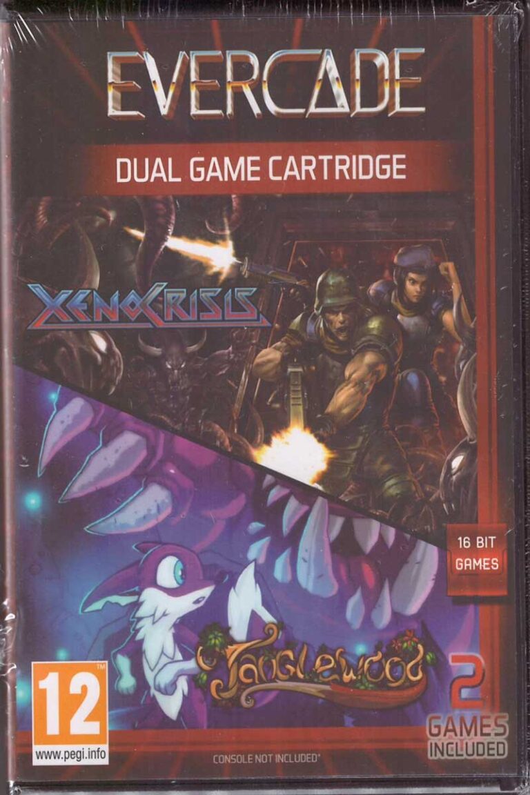 Evercade Xeno Crisis & Tanglewood Cartridge #11 Frontcover